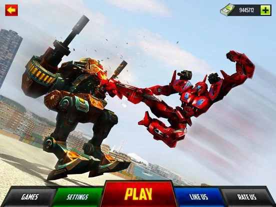 Изображение игры: Robots Car War Transformer - Fighting Battle Hero