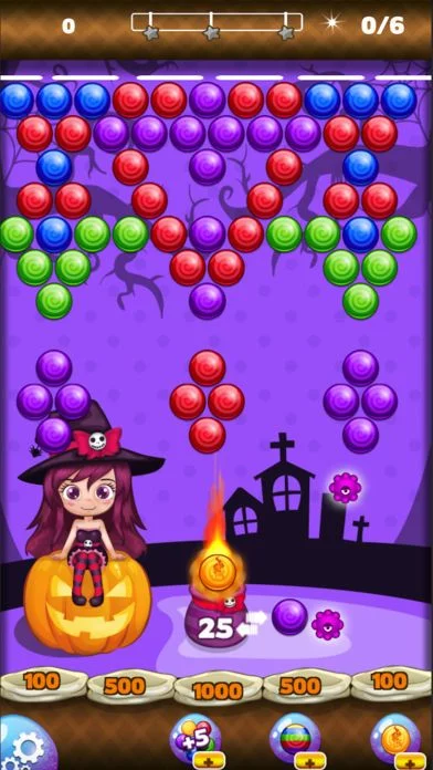 Изображение игры: Bubble Shooter Mania - Sweet Halloween
