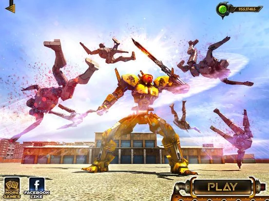 Изображение игры: Futuristic Real Robots War - Steel Hero Battle 3D