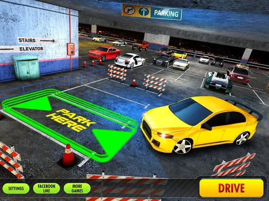 Изображение игры: Multi Level Vehicle Parking 3D