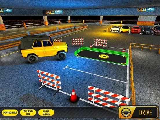 Изображение игры: Multi Level Jeep Parking 2018