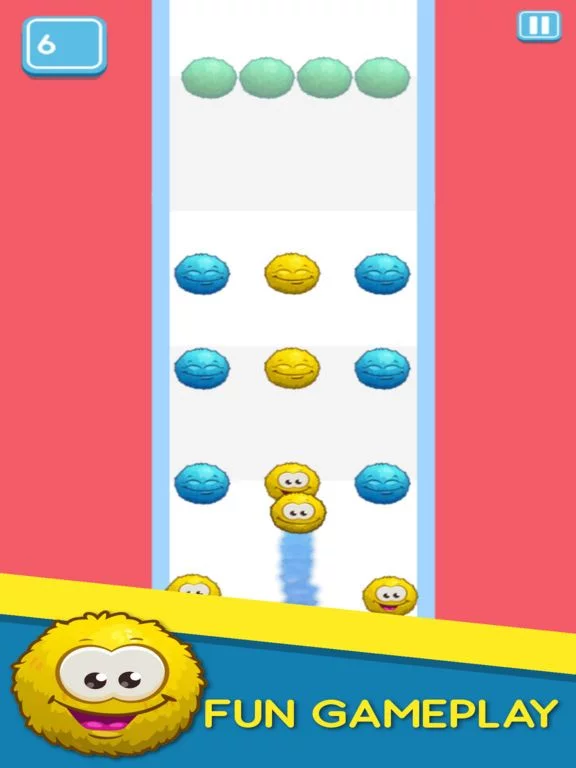 Изображение игры: Color Balls: Fluffy Road Blast