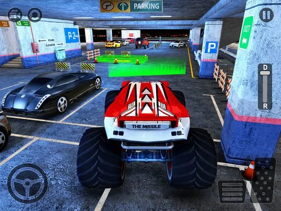 Изображение игры: Multi Storey Monster Truck Parking Simulator 2017