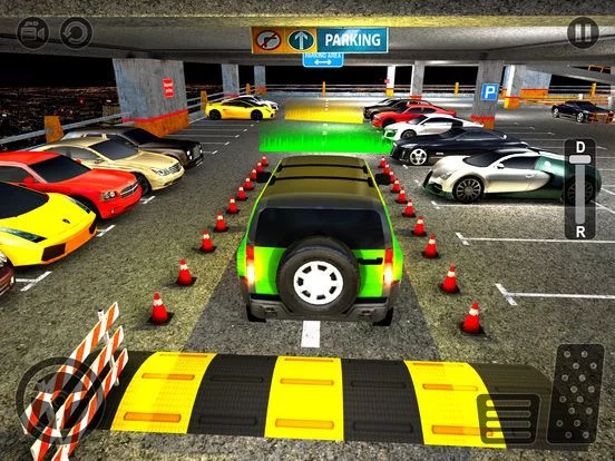 Изображение игры: Multi Level Jeep Parking 2018