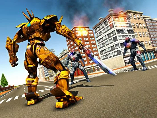 Изображение игры: Futuristic Real Robots War - Steel Hero Battle 3D