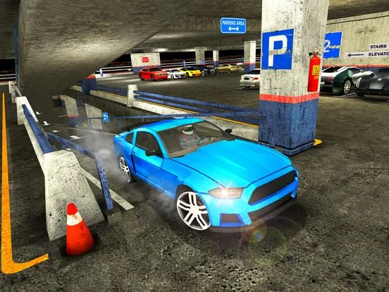 Изображение игры: Multi Level Vehicle Parking 3D