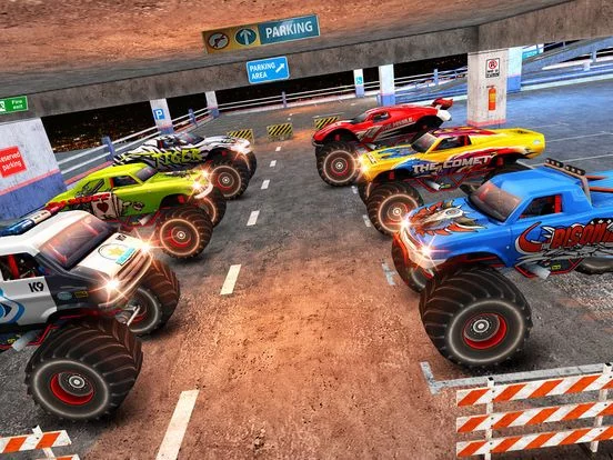 Изображение игры: Multi Storey Monster Truck Parking Simulator 2017
