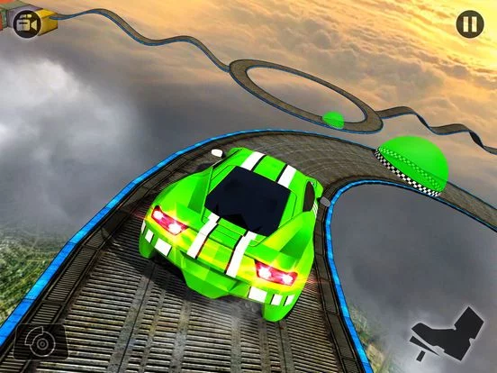 Изображение игры: Impossible Car Tracks 3D: Stunt Driving Simulator