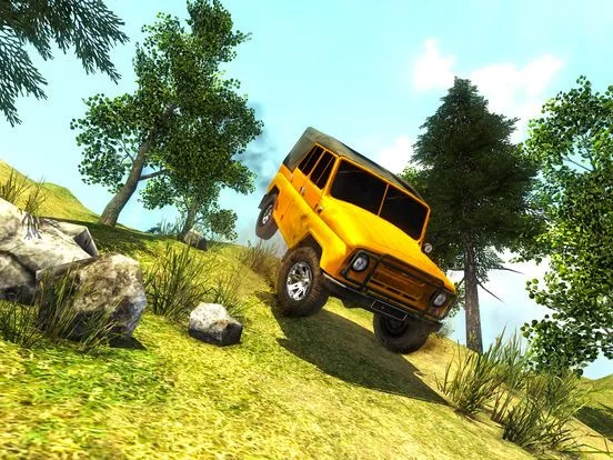Изображение игры: OffRoad 4x4 Jeep Mountain Climb Driving Simulator