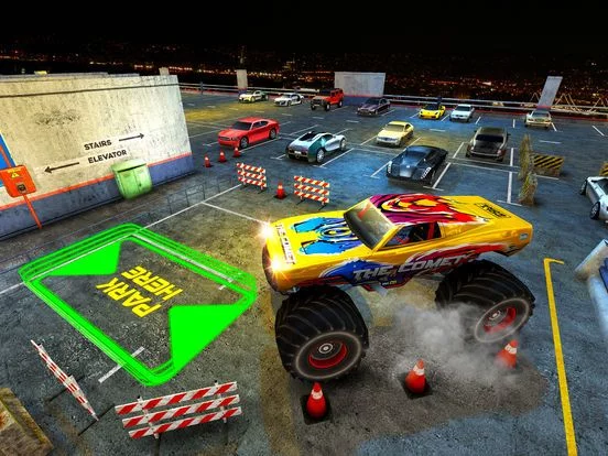 Изображение игры: Multi Storey Monster Truck Parking Simulator 2017