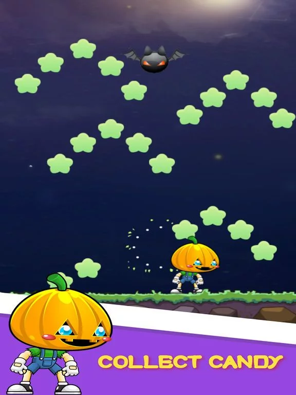 Изображение игры: Halloween Night - Candy Run