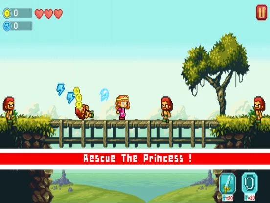 Изображение игры: Pixel Knight: Fantasy Forest