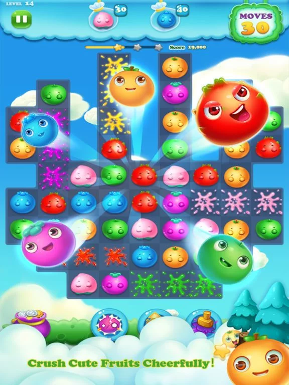 Изображение игры: Candy Fruit King - Match 3 Splash Free Games