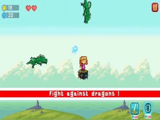 Изображение игры: Pixel Knight: Fantasy Forest