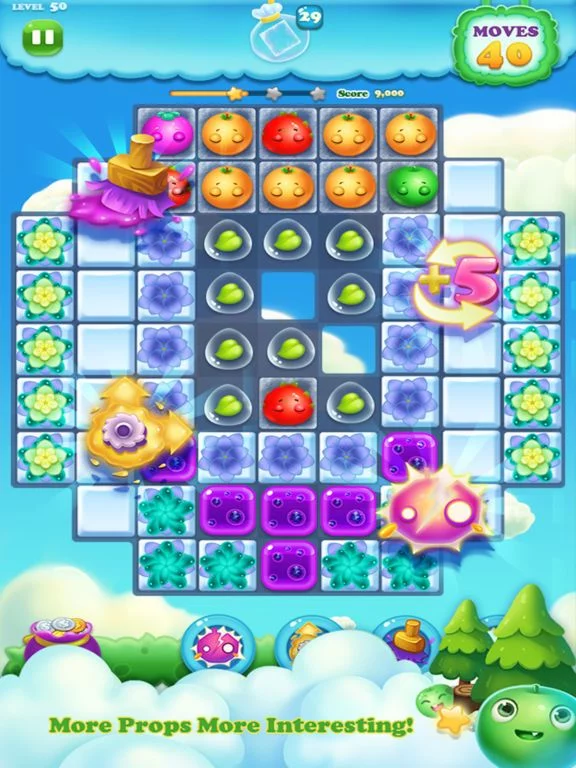 Изображение игры: Candy Fruit King - Match 3 Splash Free Games