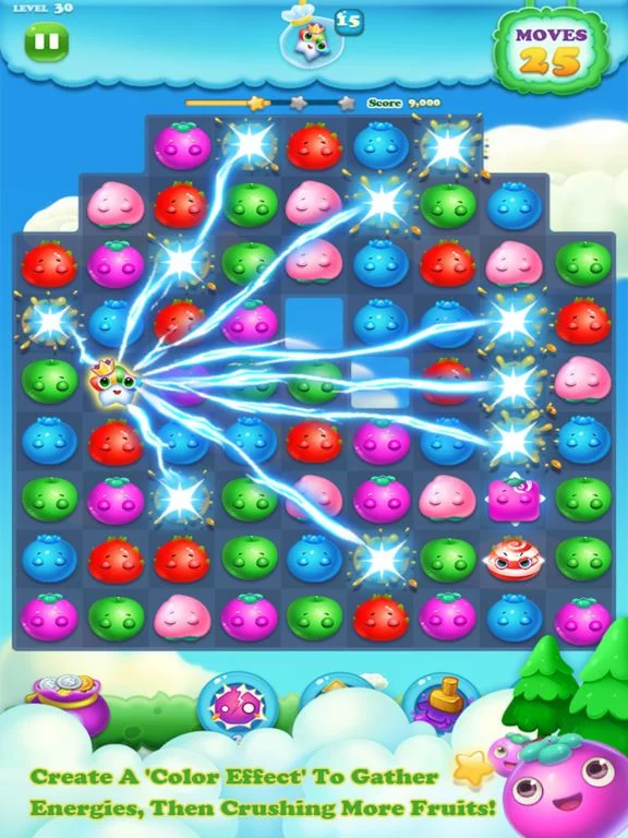 Изображение игры: Candy Fruit King - Match 3 Splash Free Games