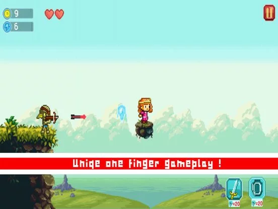Изображение игры: Pixel Knight: Fantasy Forest