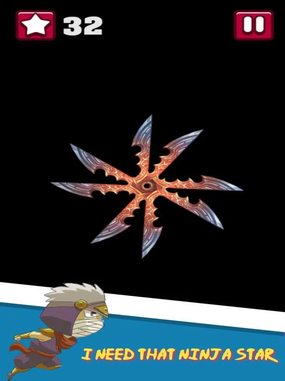 Изображение игры: Ninja Star Fidget Spinner Game