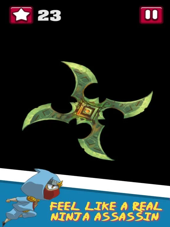 Изображение игры: Ninja Star Fidget Spinner Game