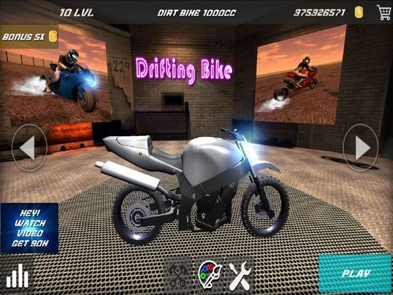 Изображение игры: Drifting Bike