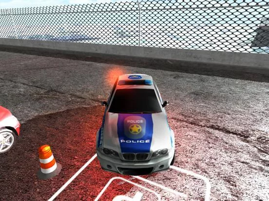 Изображение игры: Real Police Car Parking 3D Sim