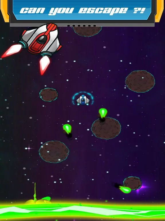Изображение игры: Galaxy Rush: Space Jump Attack