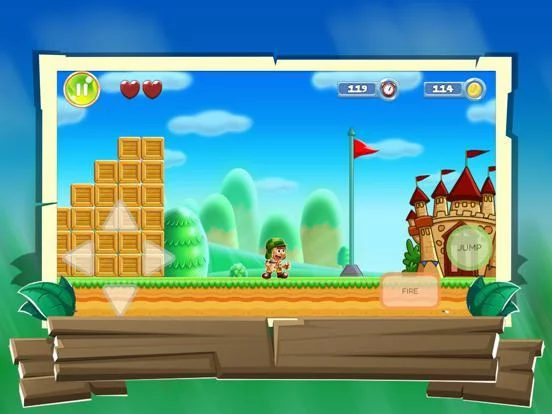 Изображение игры: Super Adventure World - Jungle