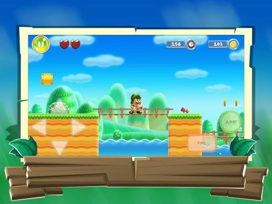 Изображение игры: Super Adventure World - Jungle