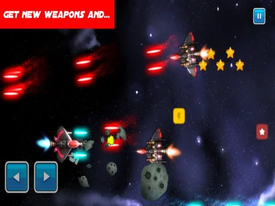 Изображение игры: Galaxy Guardian Asteroids Wars