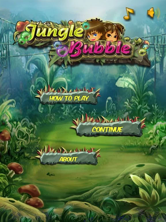 Изображение игры: Jungle Bubble