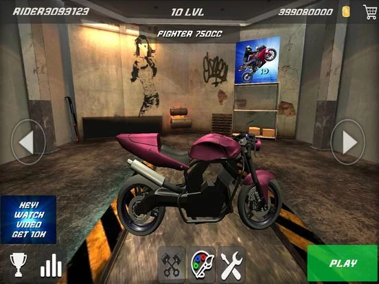 Изображение игры: Wheelie Rider 2D