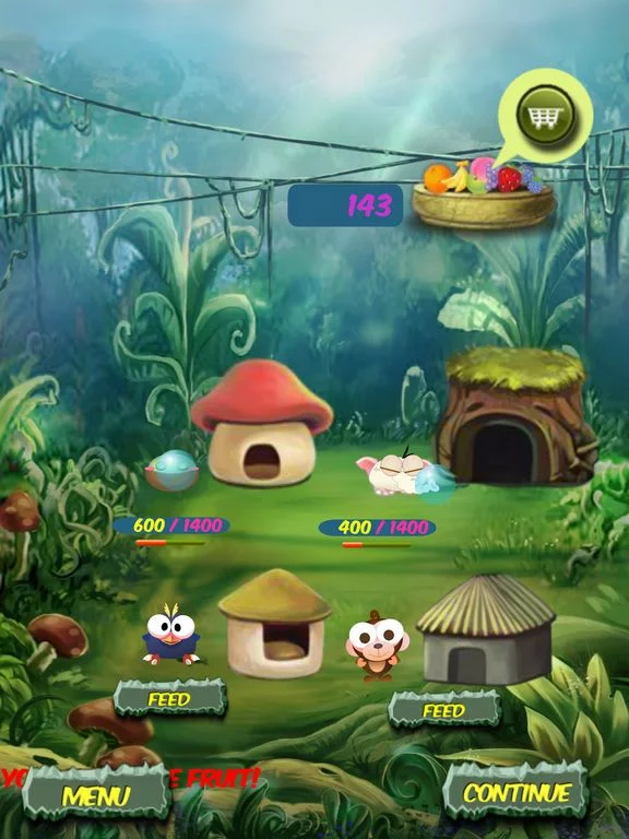 Изображение игры: Jungle Bubble