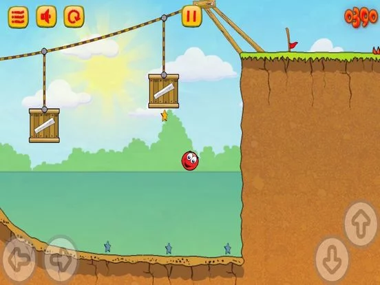 Изображение игры: A-RedBall