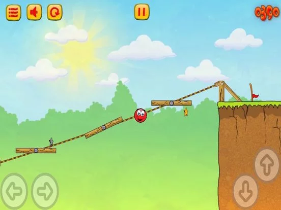 Изображение игры: A-RedBall