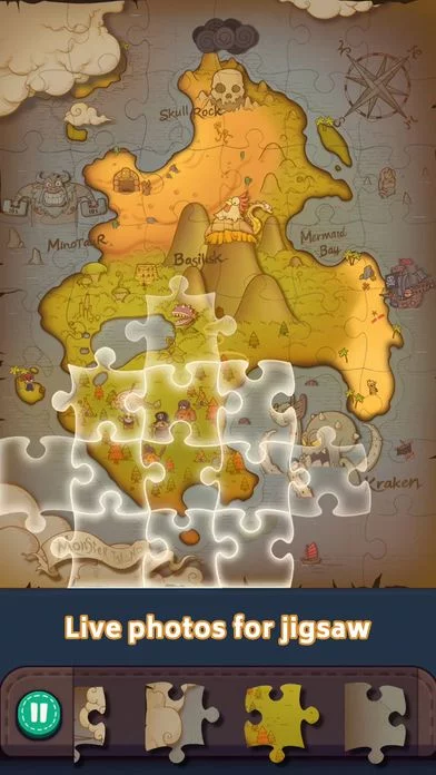 Изображение игры: Live jigsaw-epic puzzle game