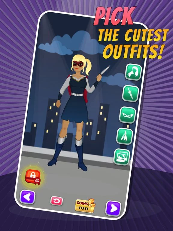 Изображение игры: Pony Girl DressUp - My Little Super Hero Equestria