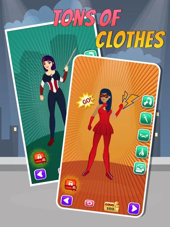 Изображение игры: Pony Girl DressUp - My Little Super Hero Equestria