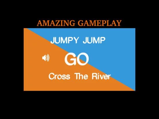 Изображение игры: Jumpy Jump - Cross The River