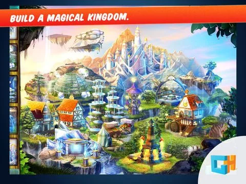 Изображение игры: Jewel Legends Magical Kingdom HD - A Match 3 Puzzle Adventure