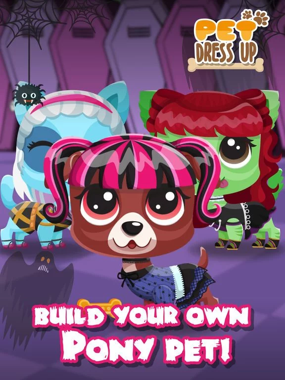 Изображение игры: My High Pony Dog Magic Creator :Free DressUp Games