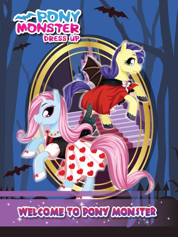 Изображение игры: Pony Monster Characters Dress Up For MyLittle Girl