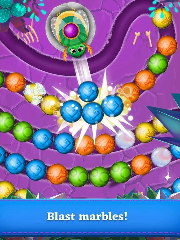 Изображение игры: Violas Quest: Marbles Blast