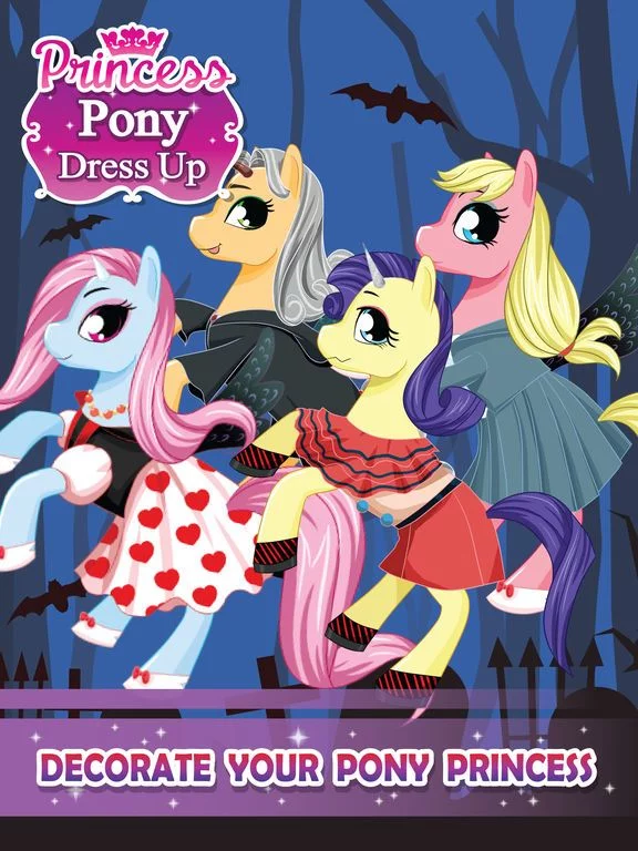 Изображение игры: Pony Princess Characters DressUp For MyLittle Girl
