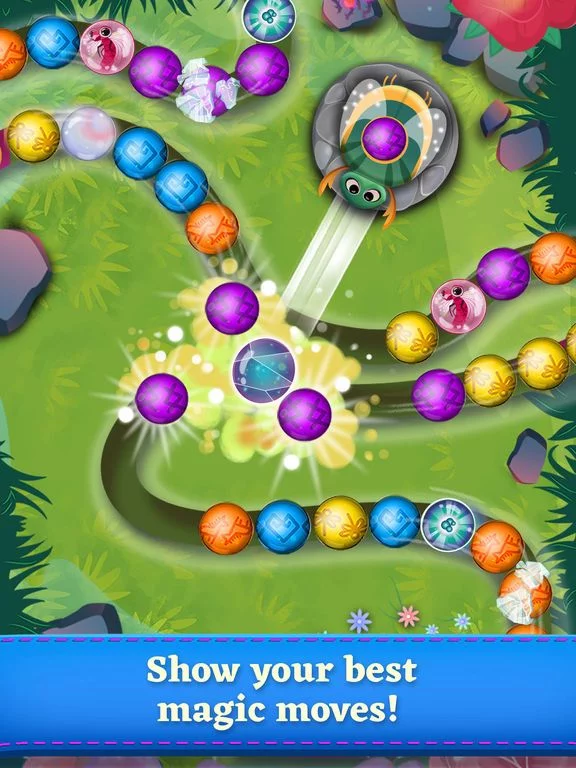 Изображение игры: Violas Quest: Marbles Blast