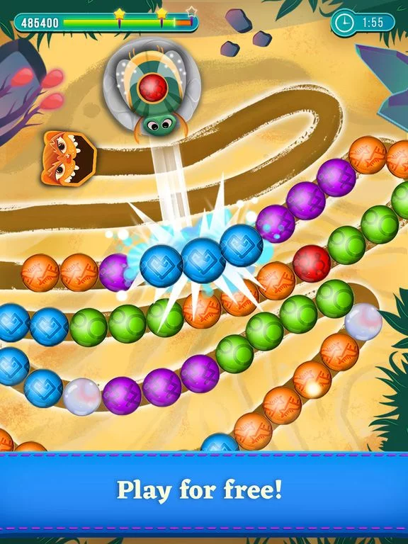 Изображение игры: Violas Quest: Marbles Blast