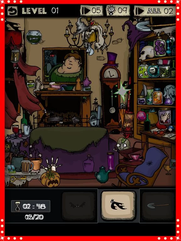 Изображение игры: Halloween Spooky Seek & Find Hidden Object games