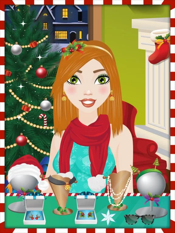 Изображение игры: Christmas Girls Hair Makeover Salon - Free Games