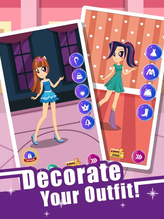 Изображение игры: Pony Dress Up Game for Girls - My Little Equestria