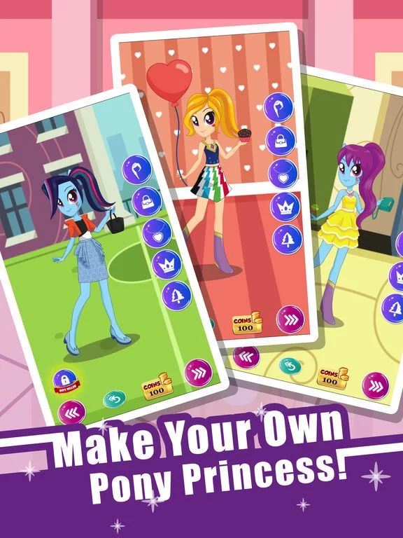 Изображение игры: Pony Dress Up Game for Girls - My Little Equestria
