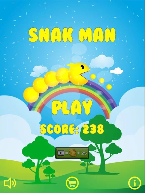 Изображение игры: Snak Man